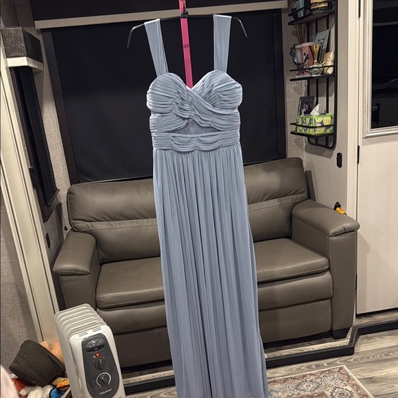 Birdy Grey Elegant Blue Evening Gown size Medium - Picture 1 of 8